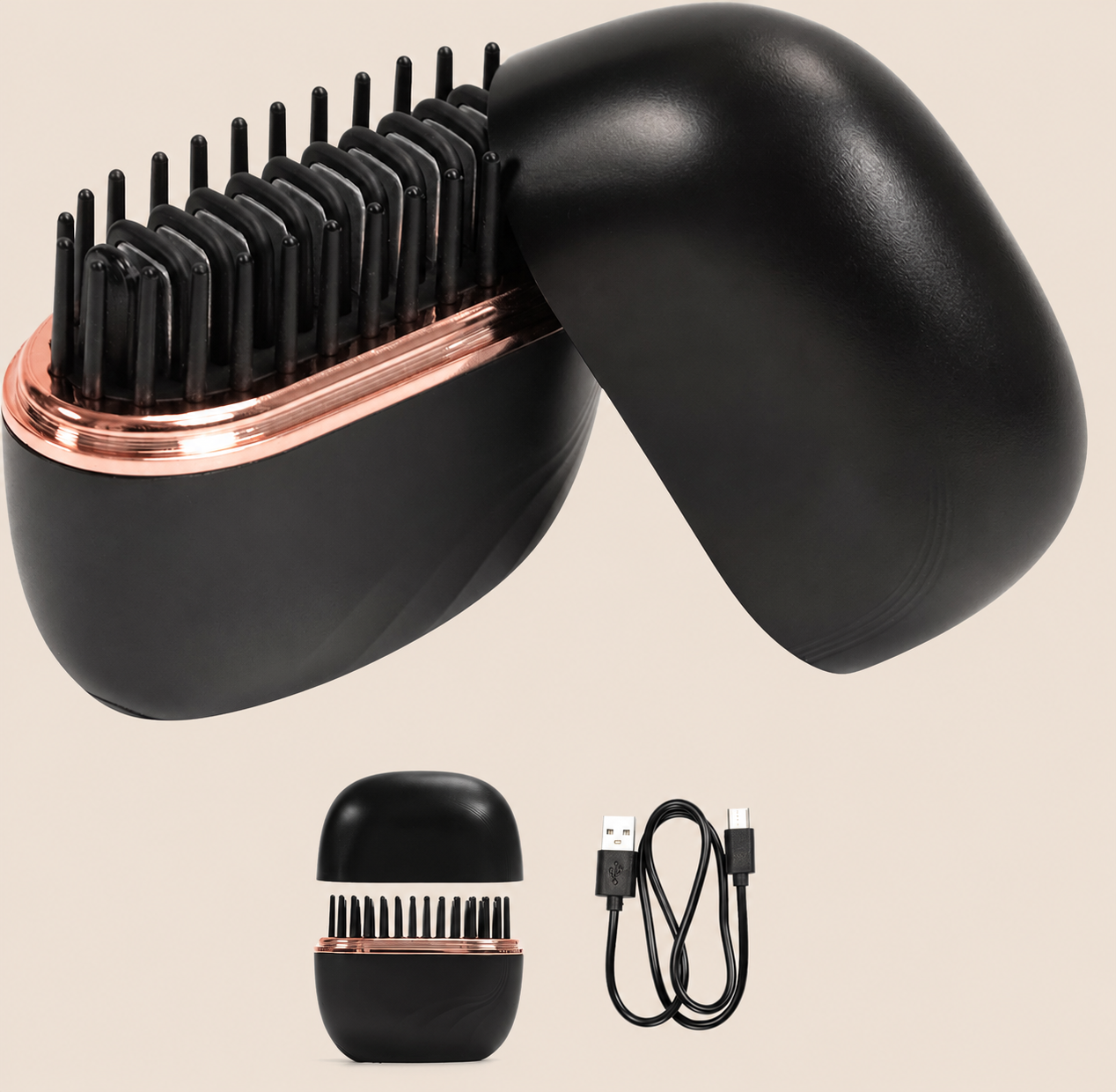 Mini alisador de cabello inalámbrico